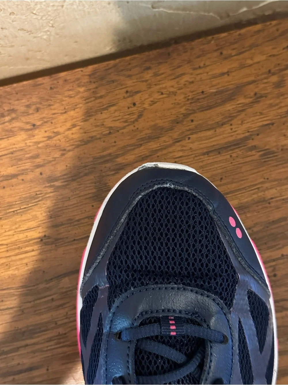 Ryka Devotion XT Women’s Navy and Pink Training Shoes Size 9.5